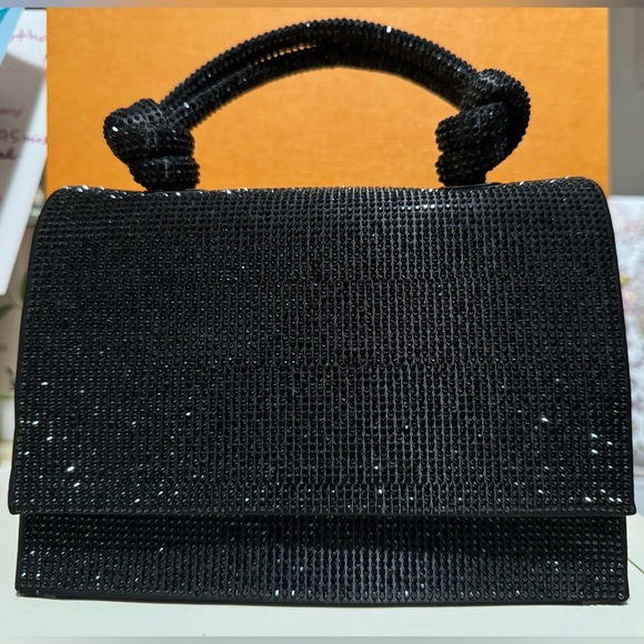 ZARA | Rhinestone Embellishment Top Handle - Picture 2 of 5